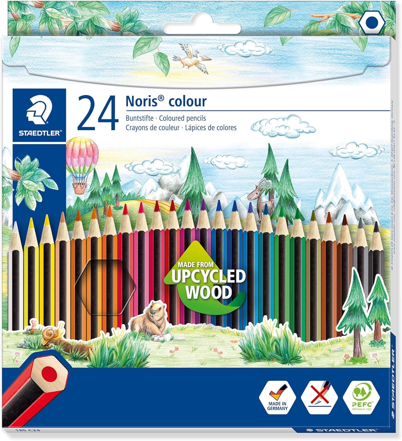 Staedtler 185 C24 - Lápis coloridos, 24 unidades