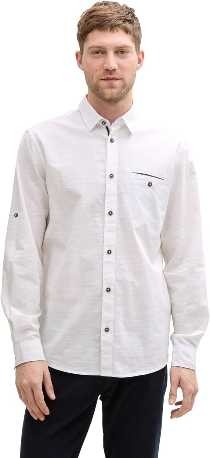 TOM TAILOR Camisa para homem
