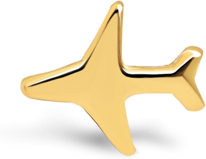SINGULARU - Brincos soltos verão - brincos em prata de lei 925 com acabamento de casa de banho ouro 18 Kt - brincos soltos com motivos e fecho borboleta banhado a ouro de 18 kt - jóias para mulher