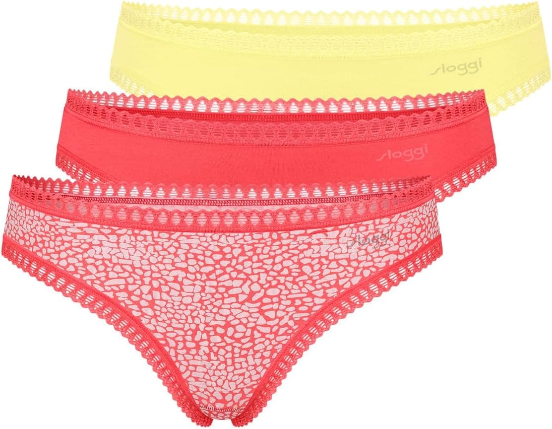 Sloggi Cuecas para mulher, pack de 3