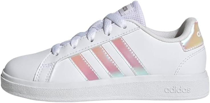 adidas Grand Court Lifestyle Lace Tennis Shoes, Sapatilhas para mulher e criança