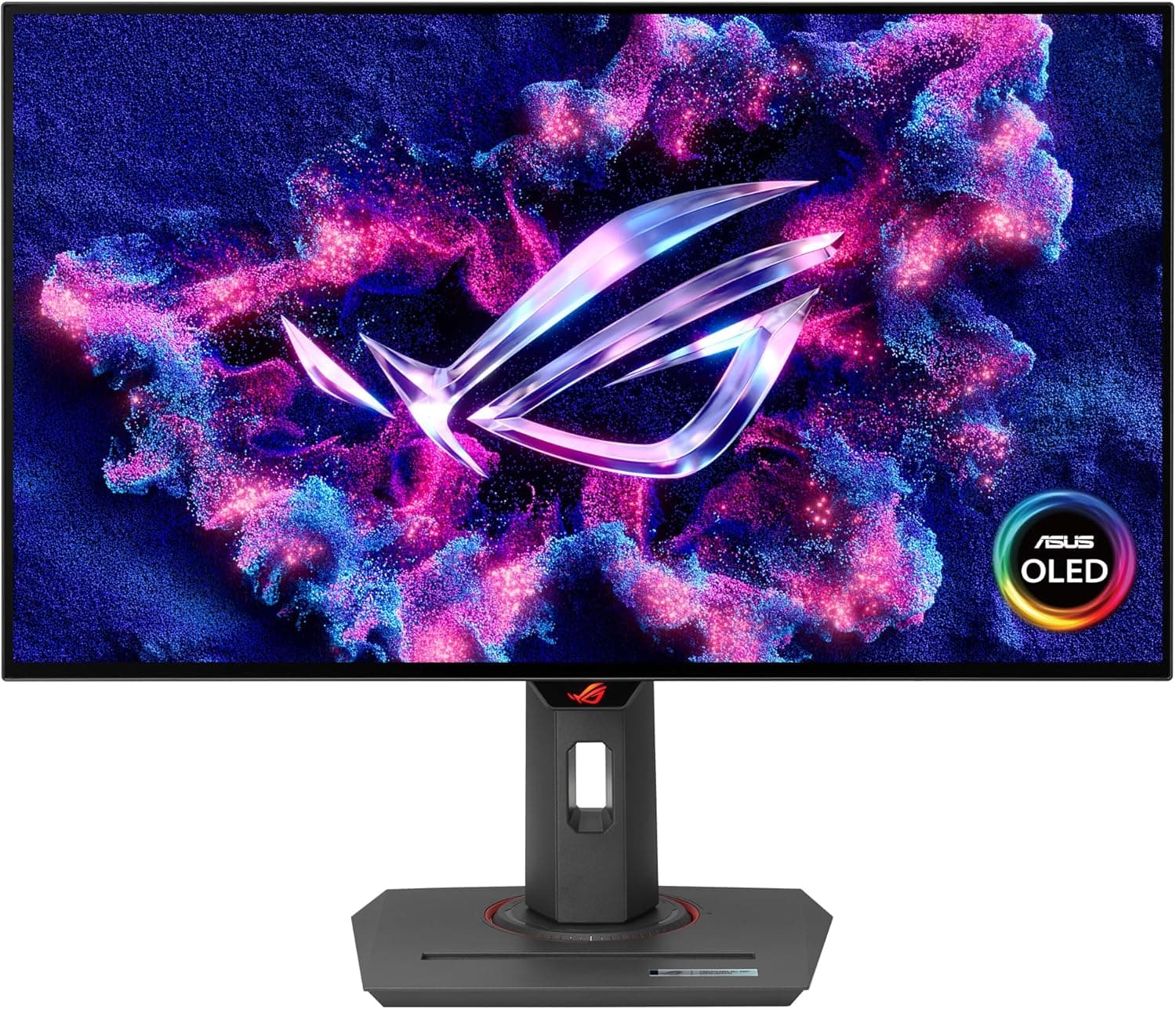 ASUS ROG Strix OLED XG27AQDMG Monitor de jogos WOLED de 27 polegadas 1440P, 240 Hz, 0,03 ms, dissipador personalizado, OLED anti-intermitência, OLED Care, brilho uniforme, G-Sync, DisplayWidget Center