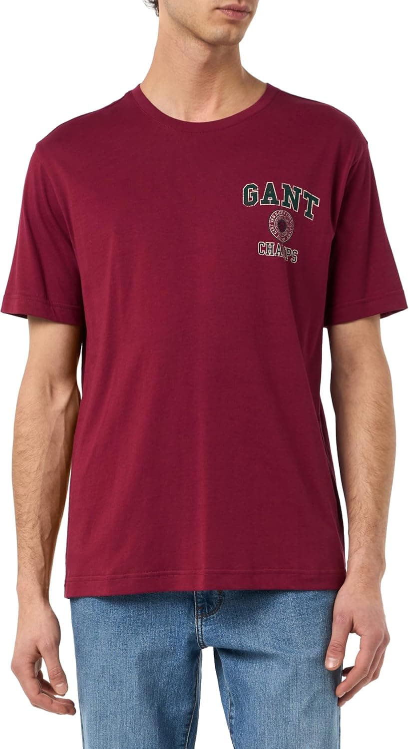 GANT T-shirt Crest Graphic para homem