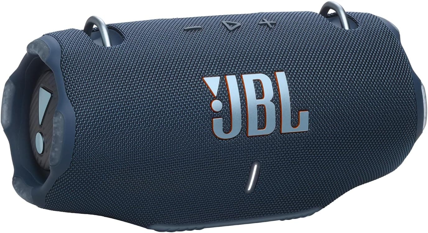 JBL Xtreme 4, Coluna bluetooth portátil com som JBL Pro, resistente à água IP67, alça de ombro, azul