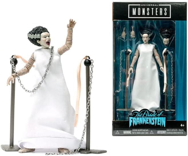 Jada Monsters figura universal a noiva de Frankenstein, 15 cm