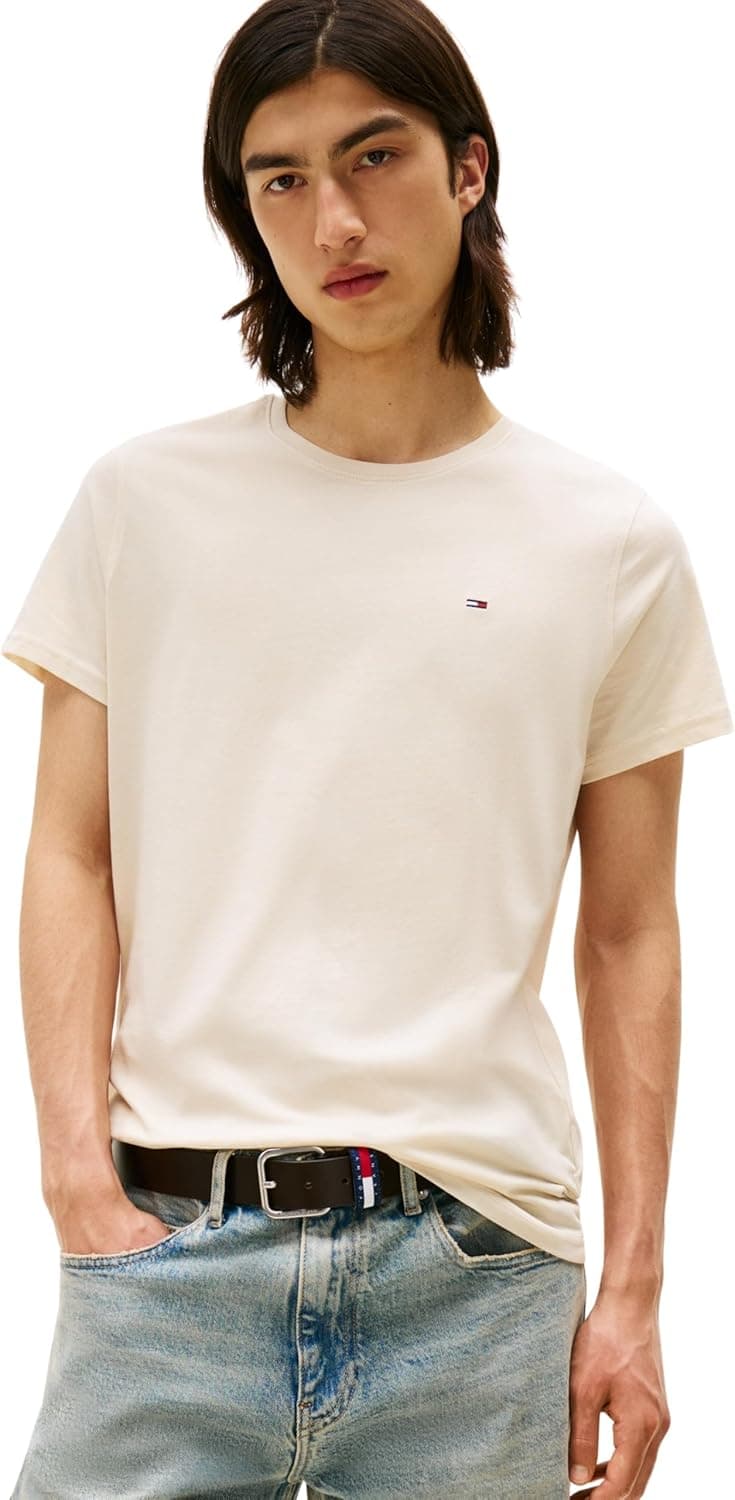 Tommy Jeans T-shirt de manga curta TJM original Slim Fit