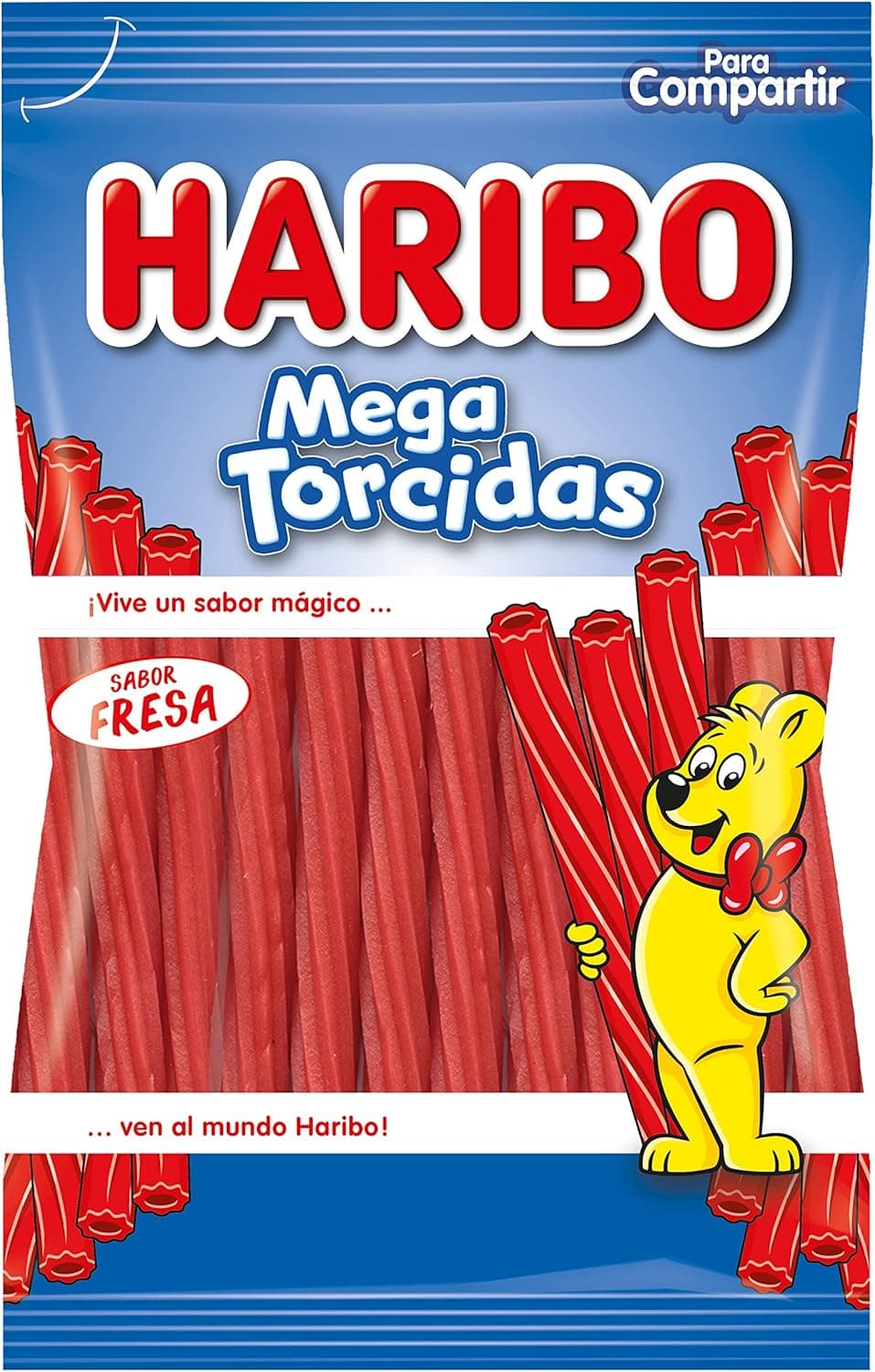 HARIBO guloseimas torcidas morango saco 160 gr