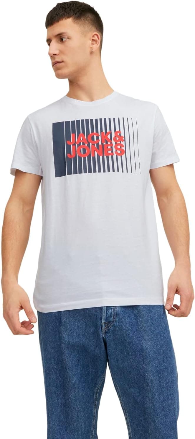 Jack & Jones Jjecorp Logo Tee SS O-Neck Noos t-shirt para homem