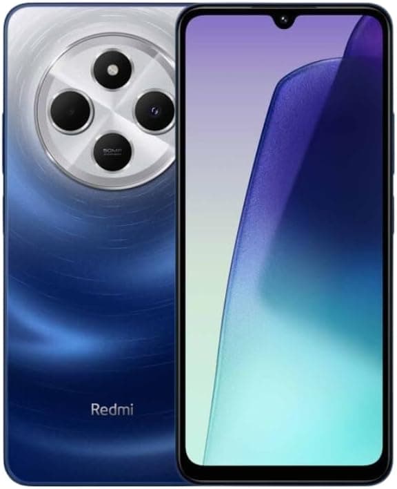 Xiaomi Redmi 14C Smartphone, 8 GB RAM, 256 GB de armazenamento, câmara quádrupla, ecrã de 6,43 polegadas (azul, 8 + 256 G)