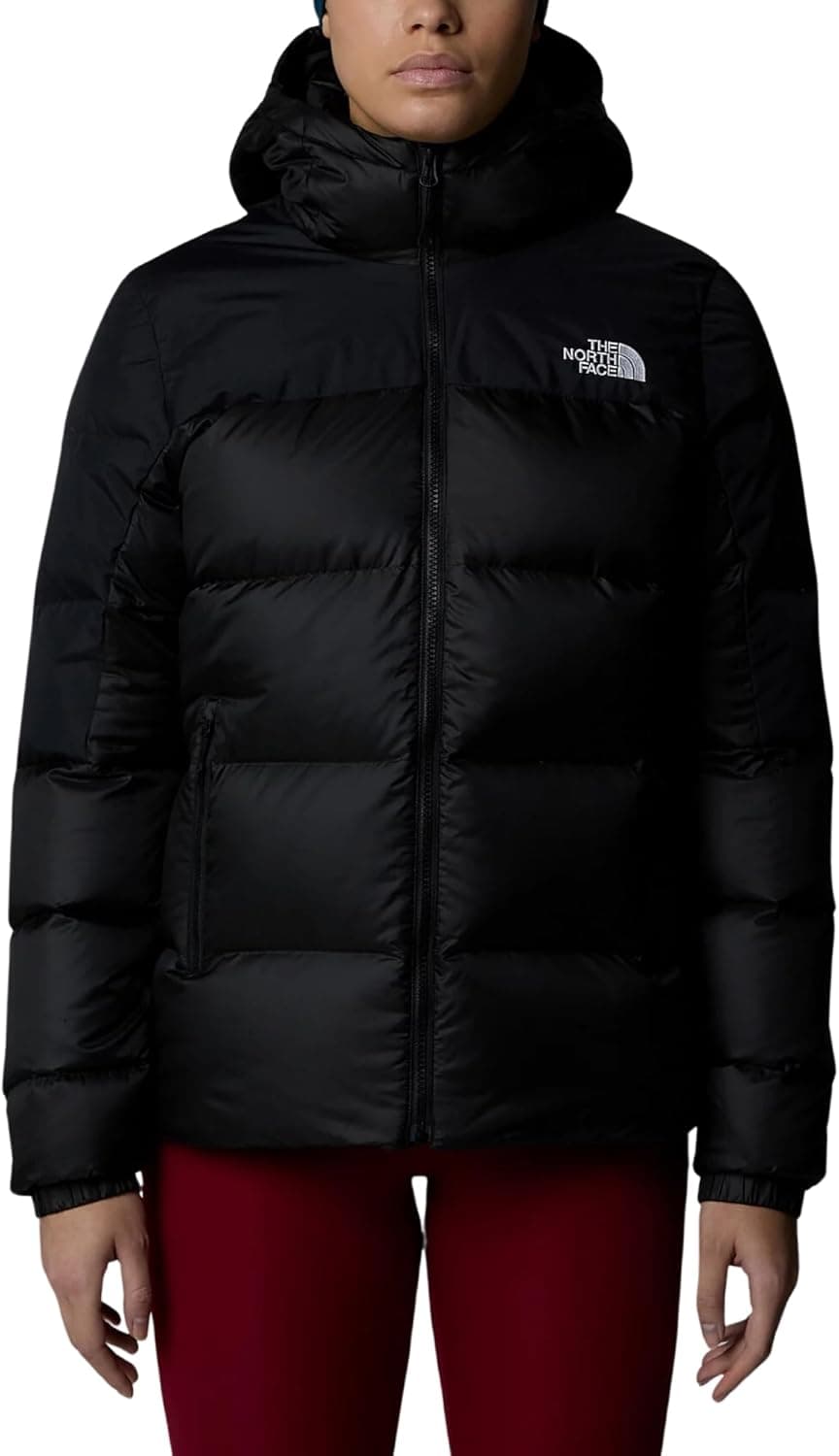 The North Face Diablo Hoodie casaco de penas para mulher Tnf Black Heather/Tnf Blk S