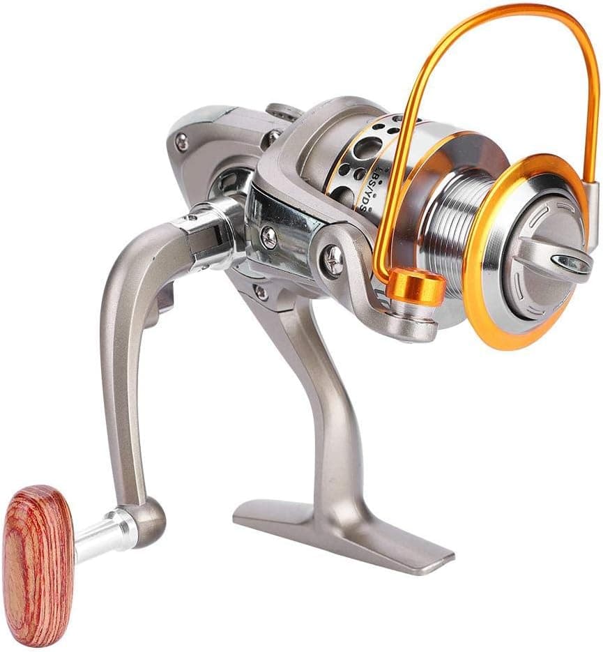 Joyzan 12BB Bobina giratória pesca, liga alumínio Spinning 