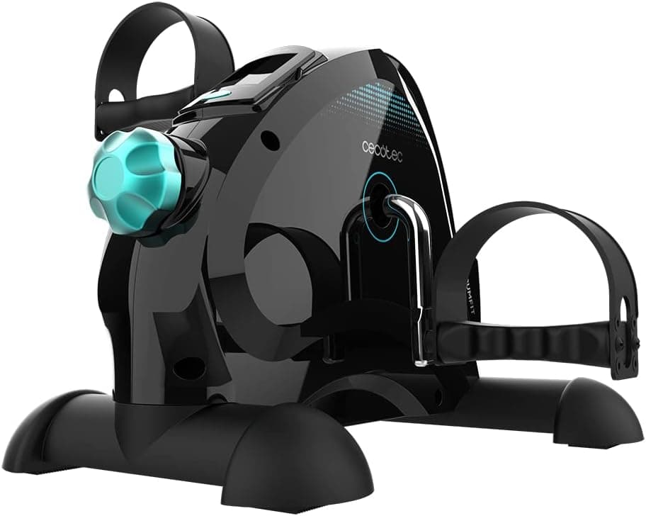 Cecotec Pedais estáticos DrumFit Cycle Compact, níveis de resistência ajustáveis manualmente, funcionamento simples e intuitivo, ecrã LCD