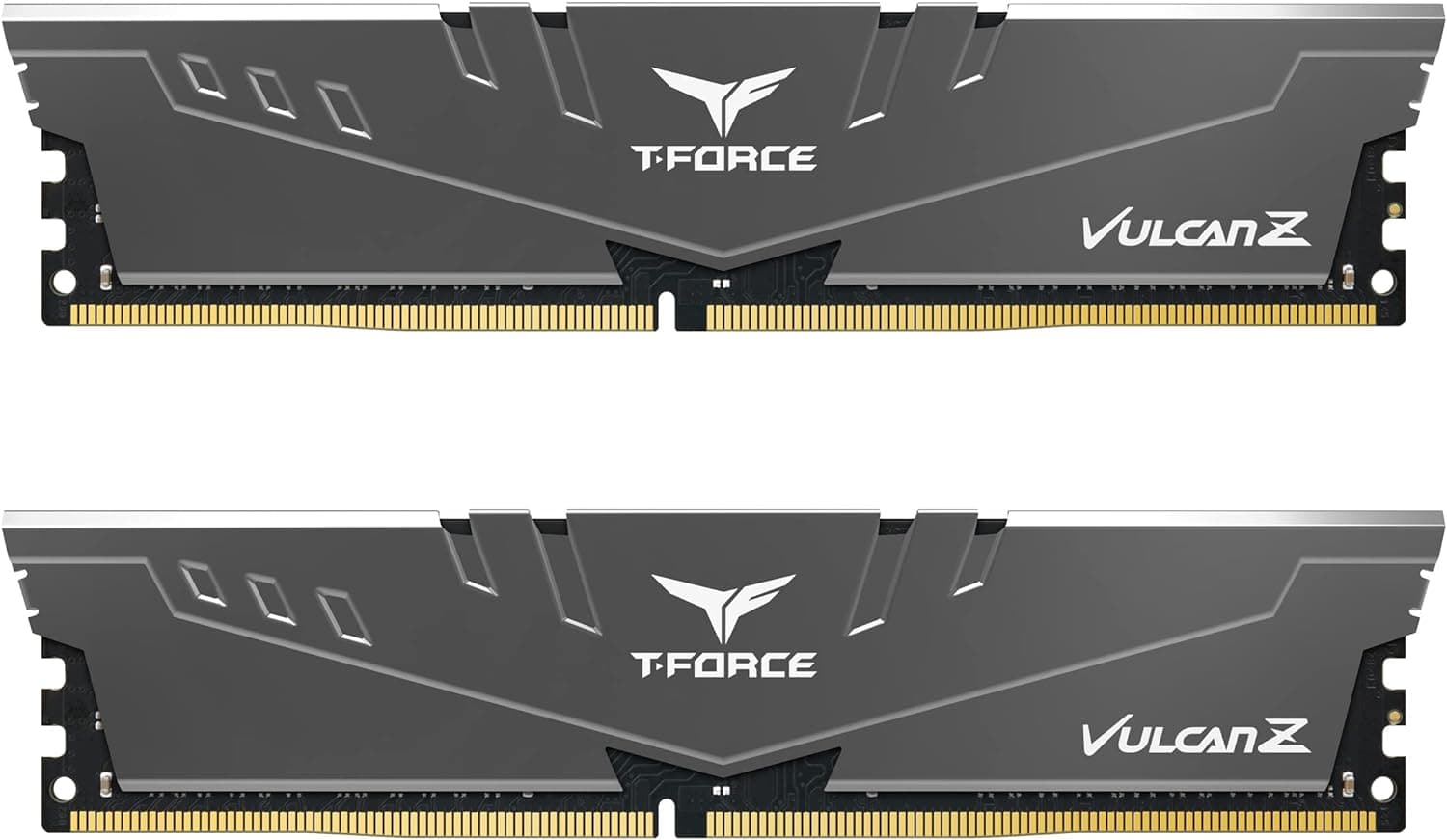 TEAMGROUP Team T-Force Vulcan Z DDR4 Gaming Memory, 2 x 16 GB, 3600 MHz, 288 Pin DIMM, cinzento