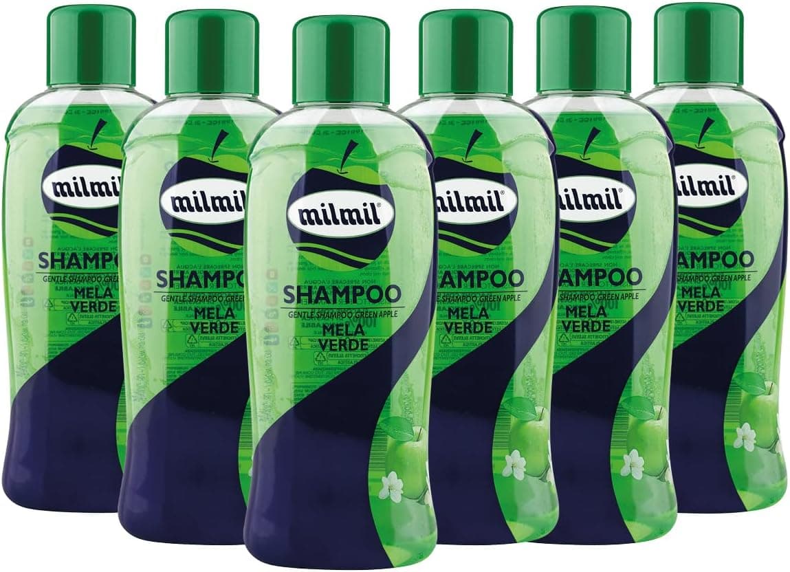 Milmil champô para cabelo, 1L x 6