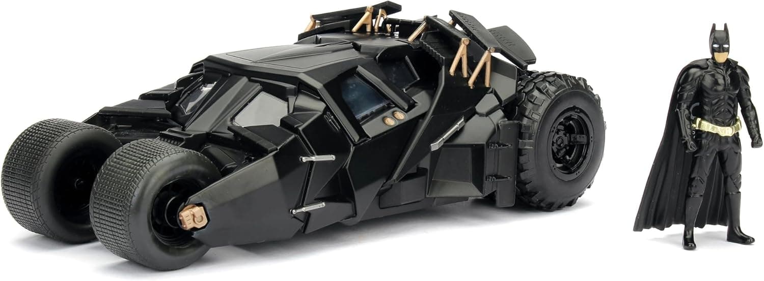 Batmóvel carro metal 2008 o cavalheiro escuro 1:24
