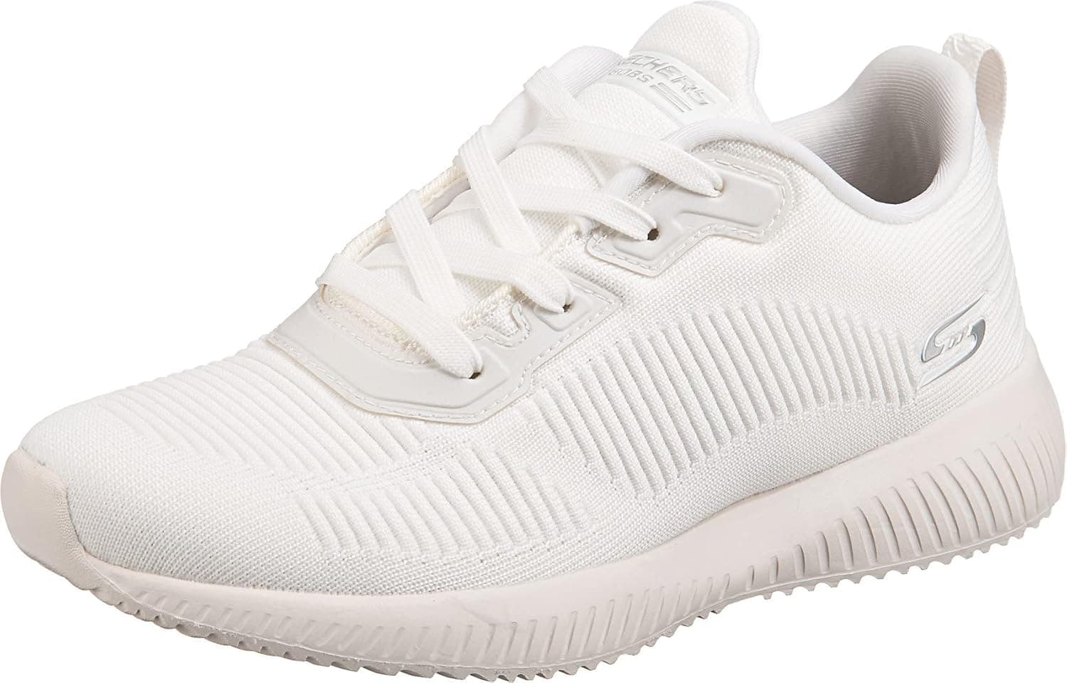 Skechers Bobs Squad Tough Talk | Sapatilhas de moda em malha para mulher