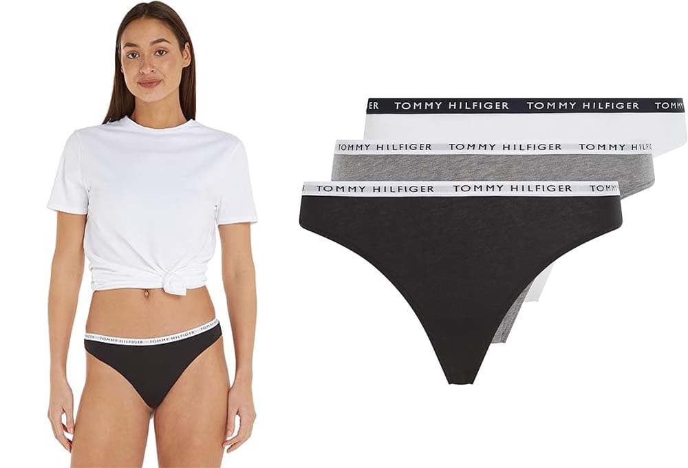 Tommy Hilfiger | Pack de 3 tangas para mulher