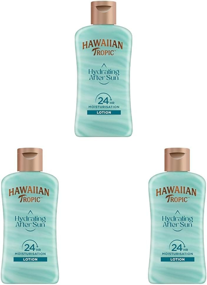 Hawaiian Tropic Silk Hydration Air Soft creme após o sol, 60 ml (embalagem de 3)