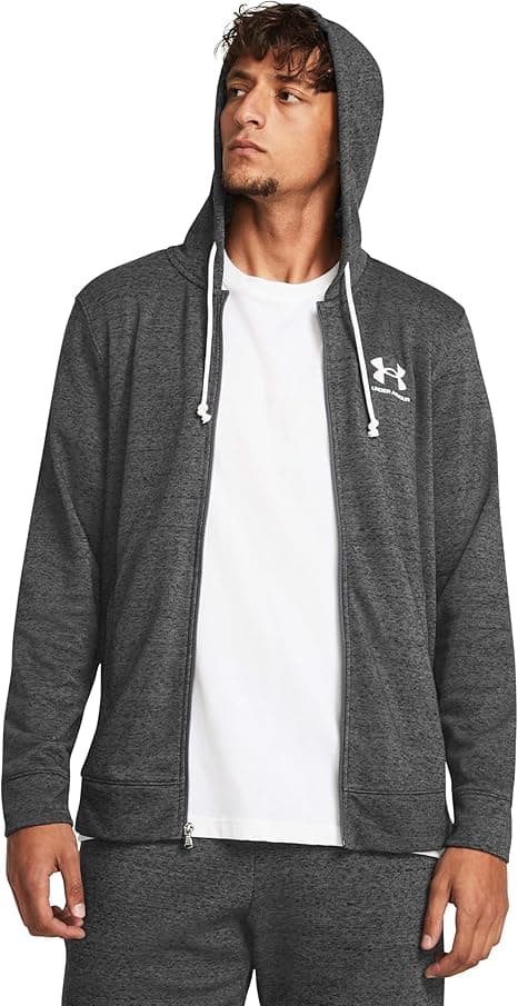 Under Armour Rival Terry Full Zip | Sweatshirt com fecho integral para homem