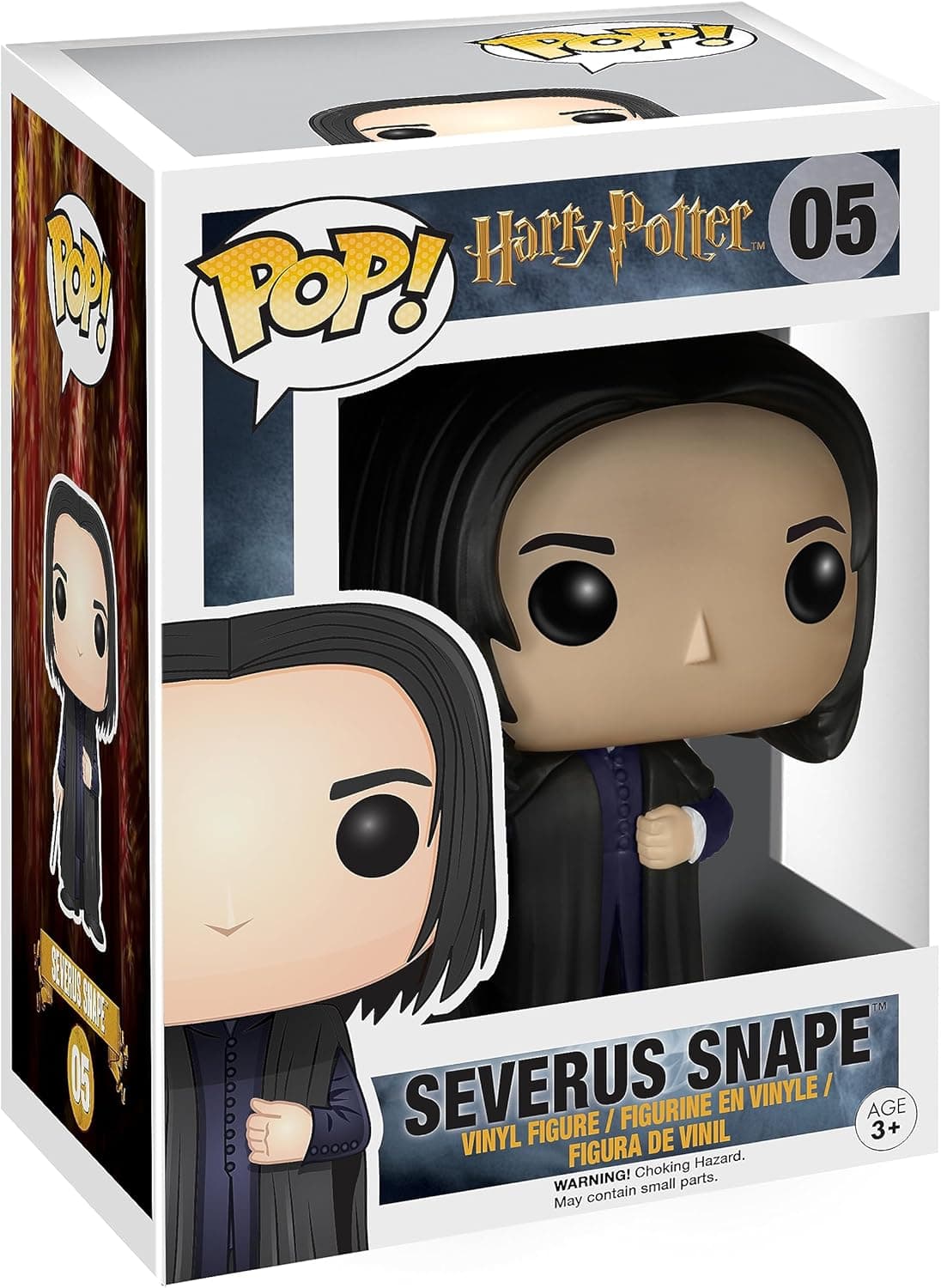POP Funko Movies: Harry Potter - Severus Snape - figura de vinil colecionável