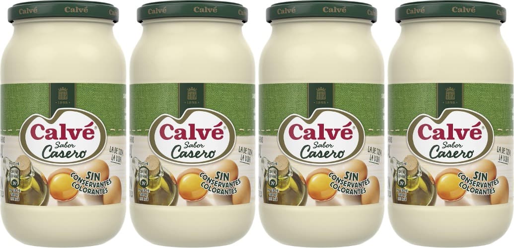 Calvé Mayonesa Casera | Maionese cremosa em frasco 430 ml