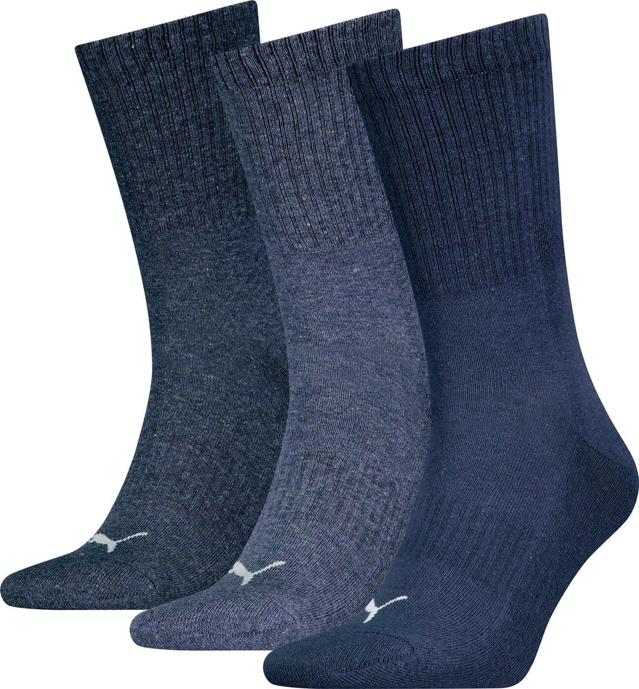 PUMA Cushioned Meias unissexo para adulto, pack de 3 pares