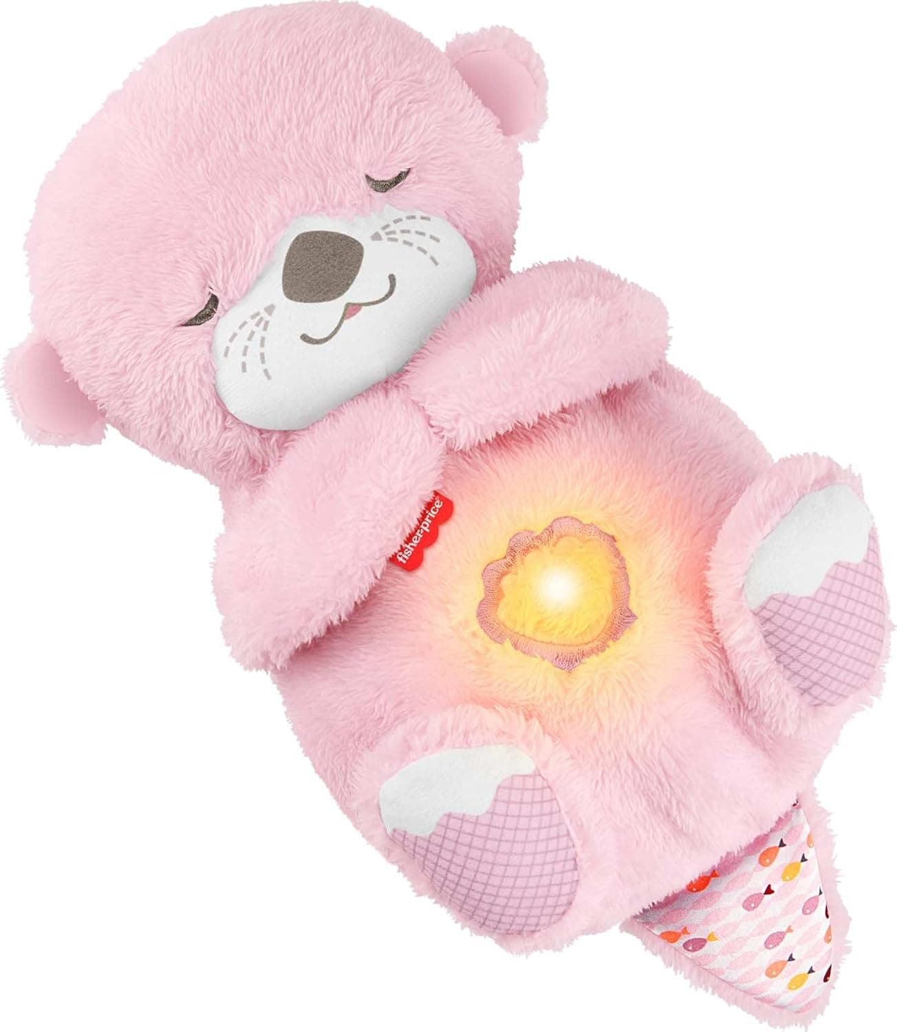 Fisher-Price JLJ33 | Peluche interativo com luzes e movimento respiratório para bebés desde o nascimento