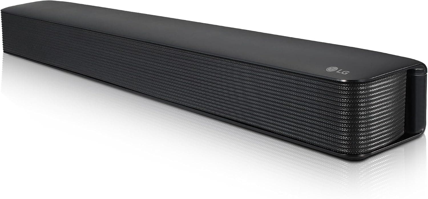 LG SQM1 Barra de som, 40W, All in One, Bluetooth 4.0, 2.0 canais, Dolby Digital, som Bass Blast, preto
