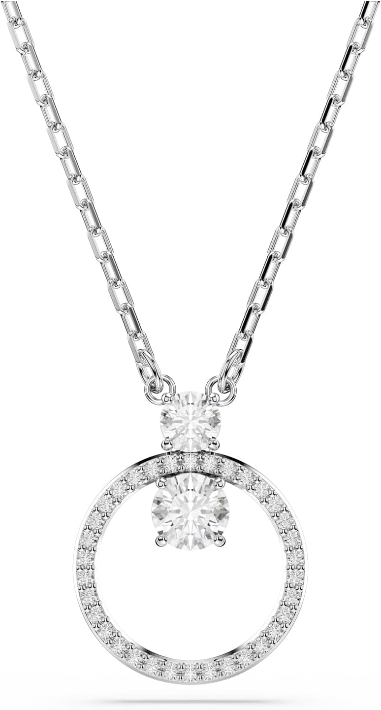 Swarovski Pingente Constella Branco, Lacado a ródio 