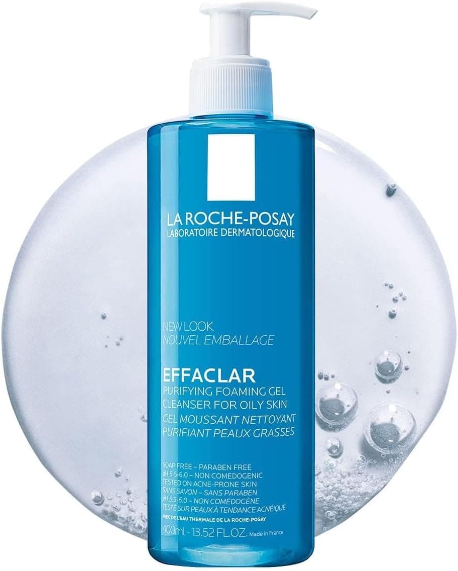 La Roche-Posay, creme de gel mousse limpeza facial, 400 ml