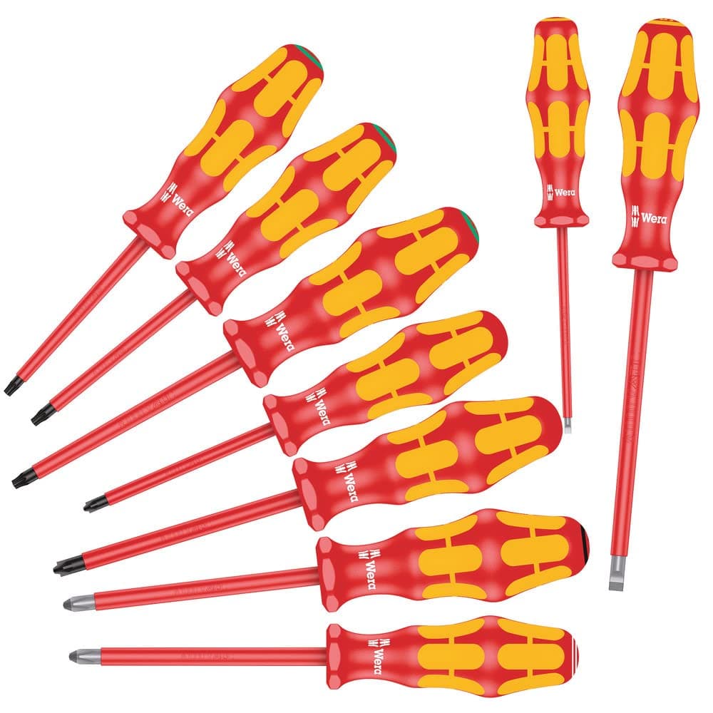 Wera 160 i 162 i 167 i 9 | Conjunto de 9 chaves de fenda isoladas