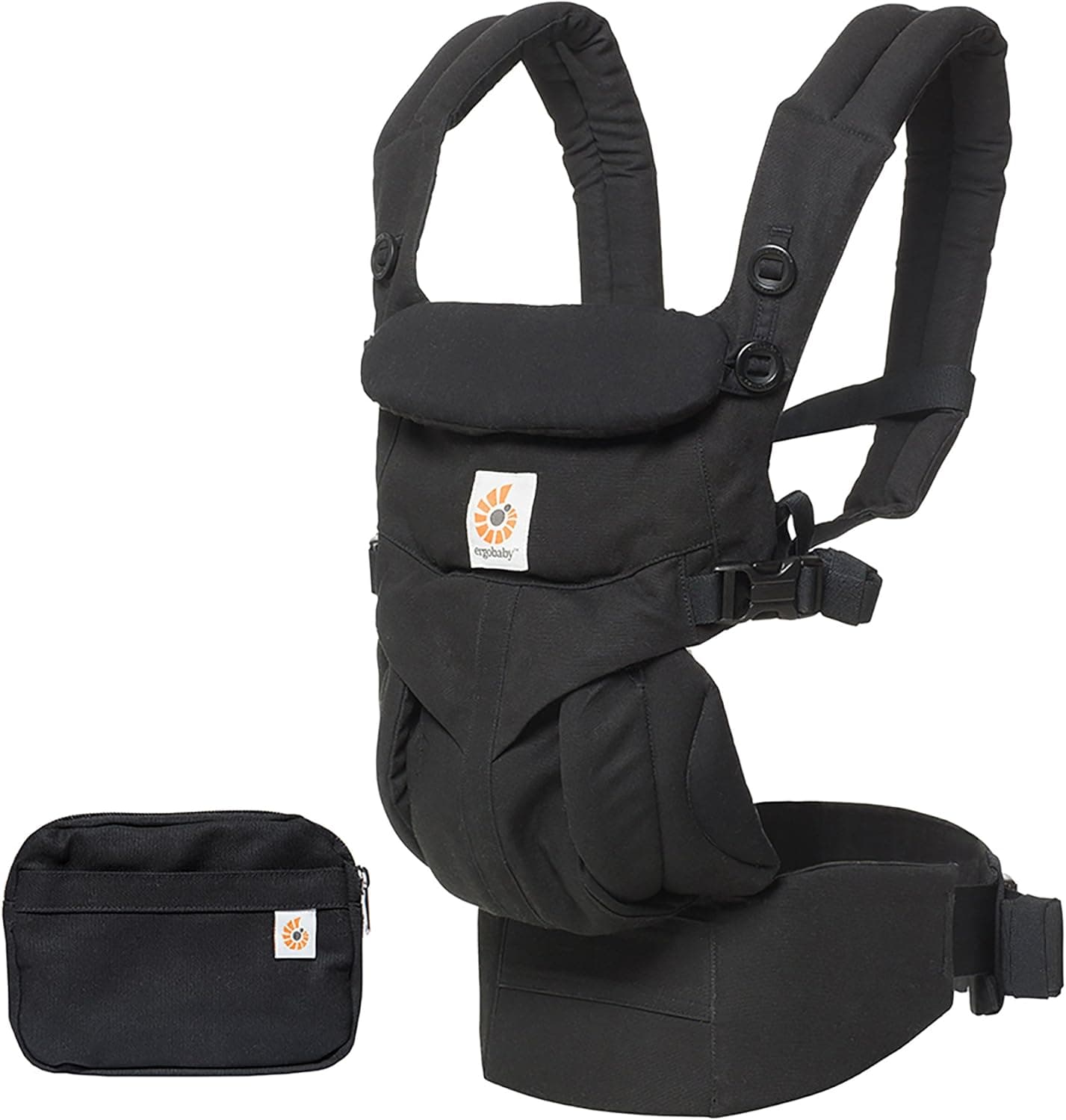 Ergobaby Mochila porta-bebés Omni 360 - preto puro - mochilas porta-bebés