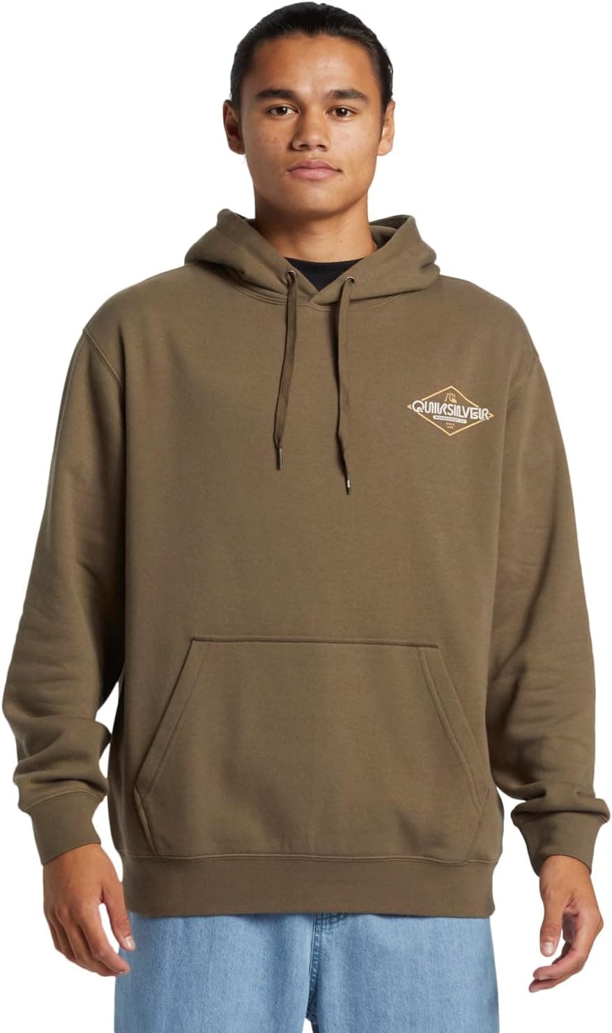Quiksilver Men's Omni Sign Po Hoodie Pullover Sweater para Homem