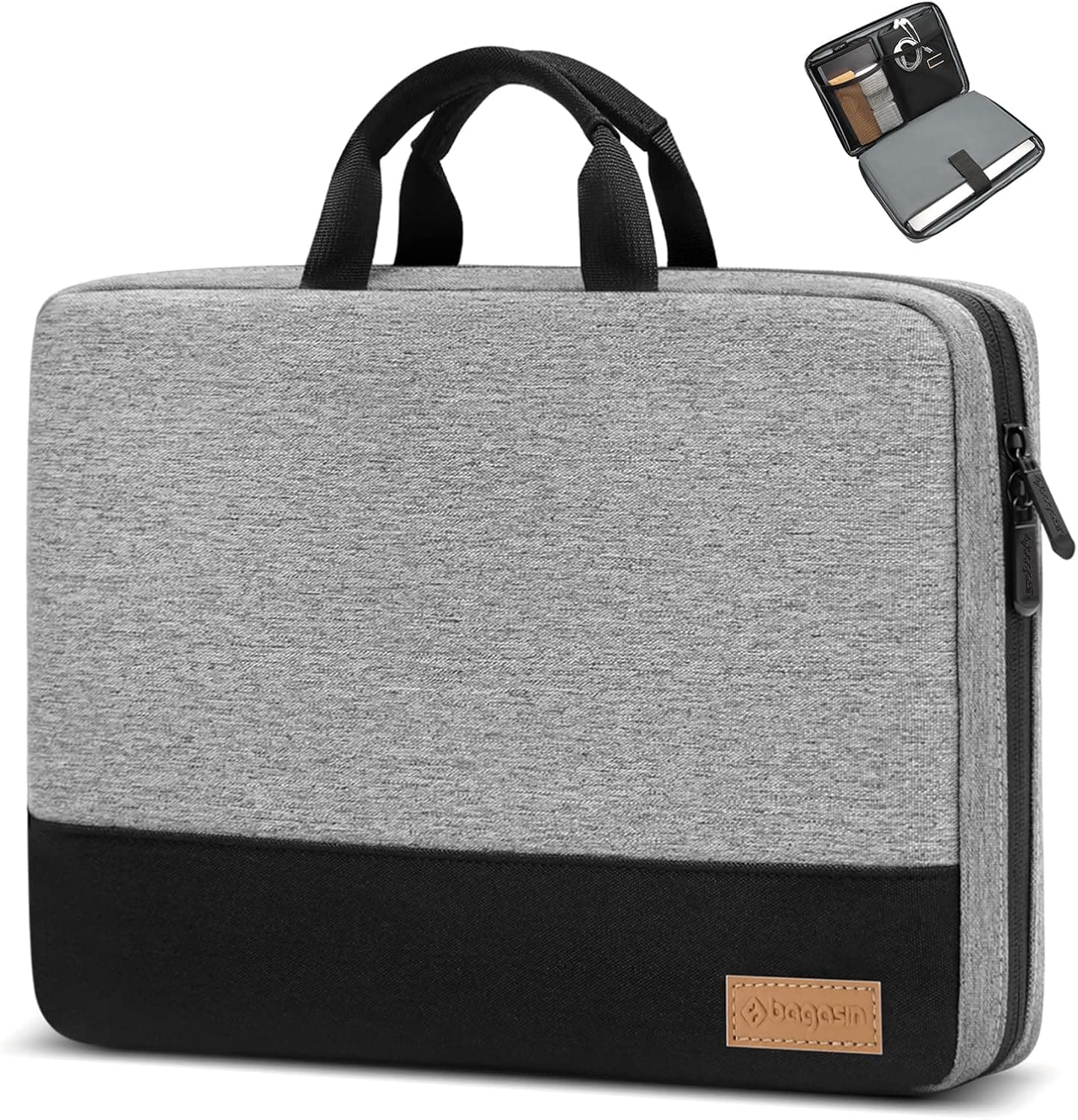 Bagasin Capa protetora para portátil TSA de 15,6 17,3 14 13,3 12,3 polegadas impermeável, bolsa de transporte para computador