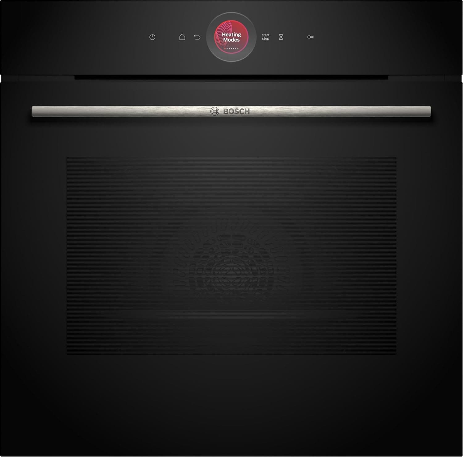 Bosch - Forno multifunções, 60 cm, série 8, eletrónica TFT TouchControl, AirFry, função Assist, Home Connect, preto, HBG7241B1