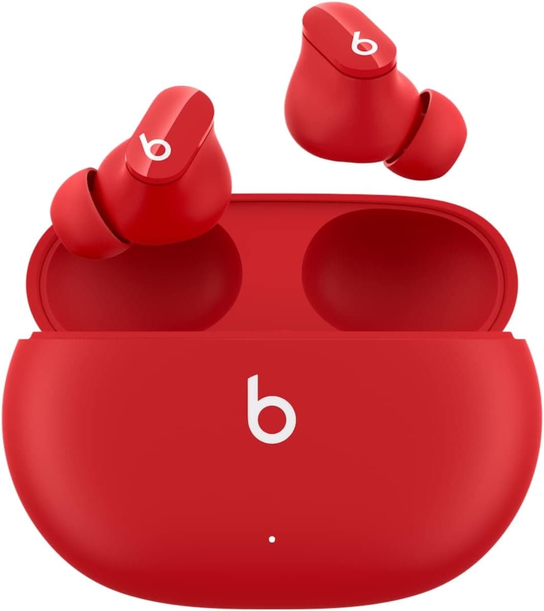 Beats Studio Buds – Auriculares intraurais totalmente sem fios com cancelamento de ruído, auriculares Bluetooth resistentes ao suor, compatíveis com Apple e Android, vermelho