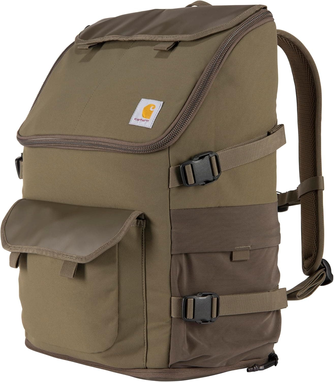 Mochila Carhartt 35L Nylon Workday, mochila durável e resistente à água com capa para laptop de 15" e alças ajustáveis ​​