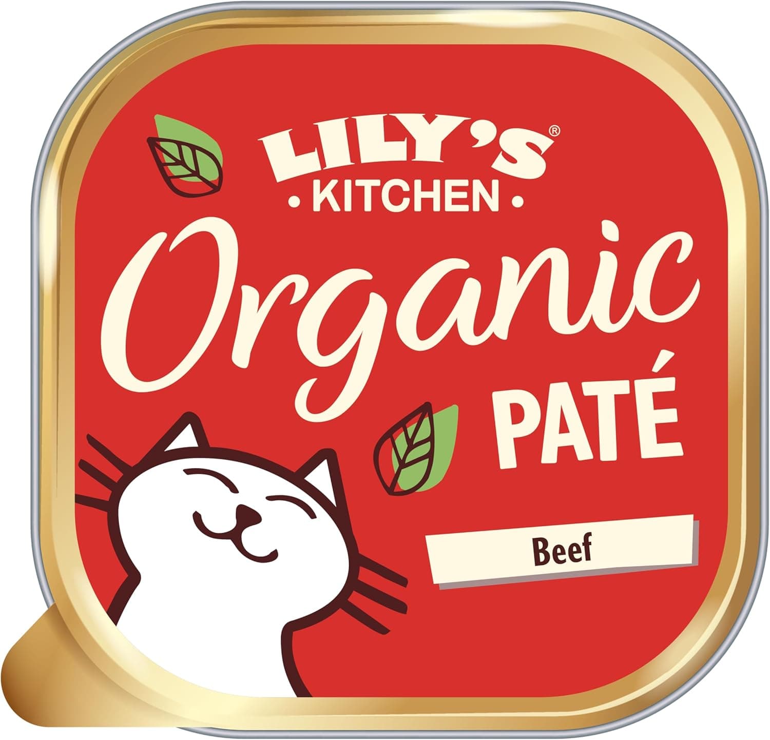 Lily's Kitchen Orgânico ração húmida para gatos jantar de bovino (19 x 85 g)