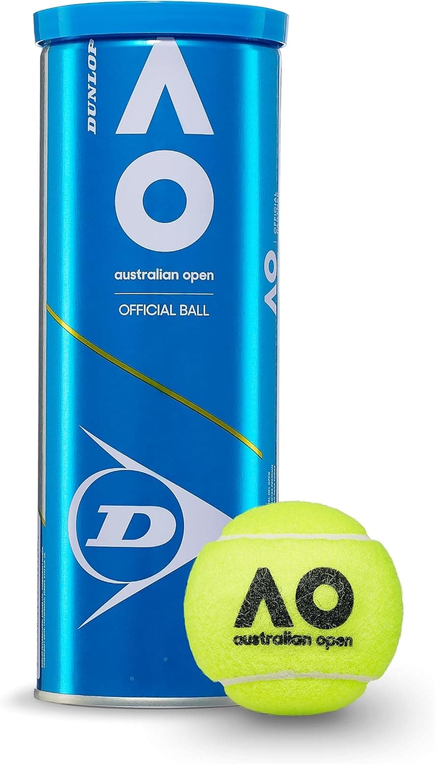 Dunlop Australian Open - bolas de ténis, 3 bolas