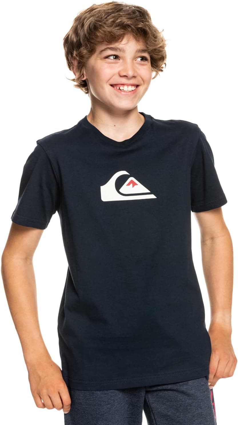 Quiksilver Comp Logo SS YTH T-shirt para menino