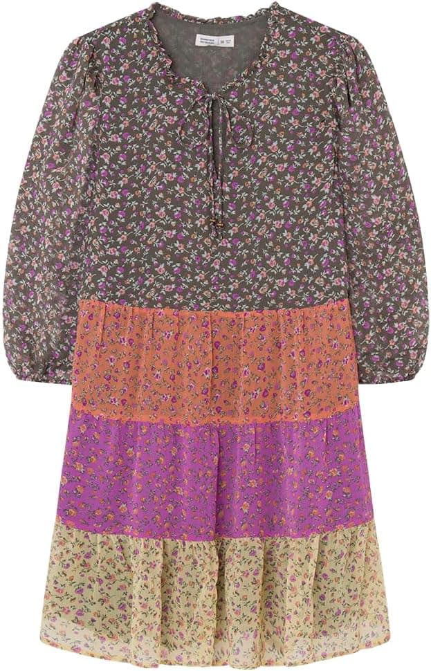 SPRINGFIELD Dress 7956598 | Vestido casual para mulher em caqui escuro