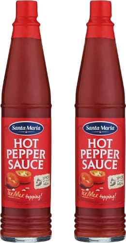 S.M.Hot Pepper Sauce, molho picante, 85ml x 2