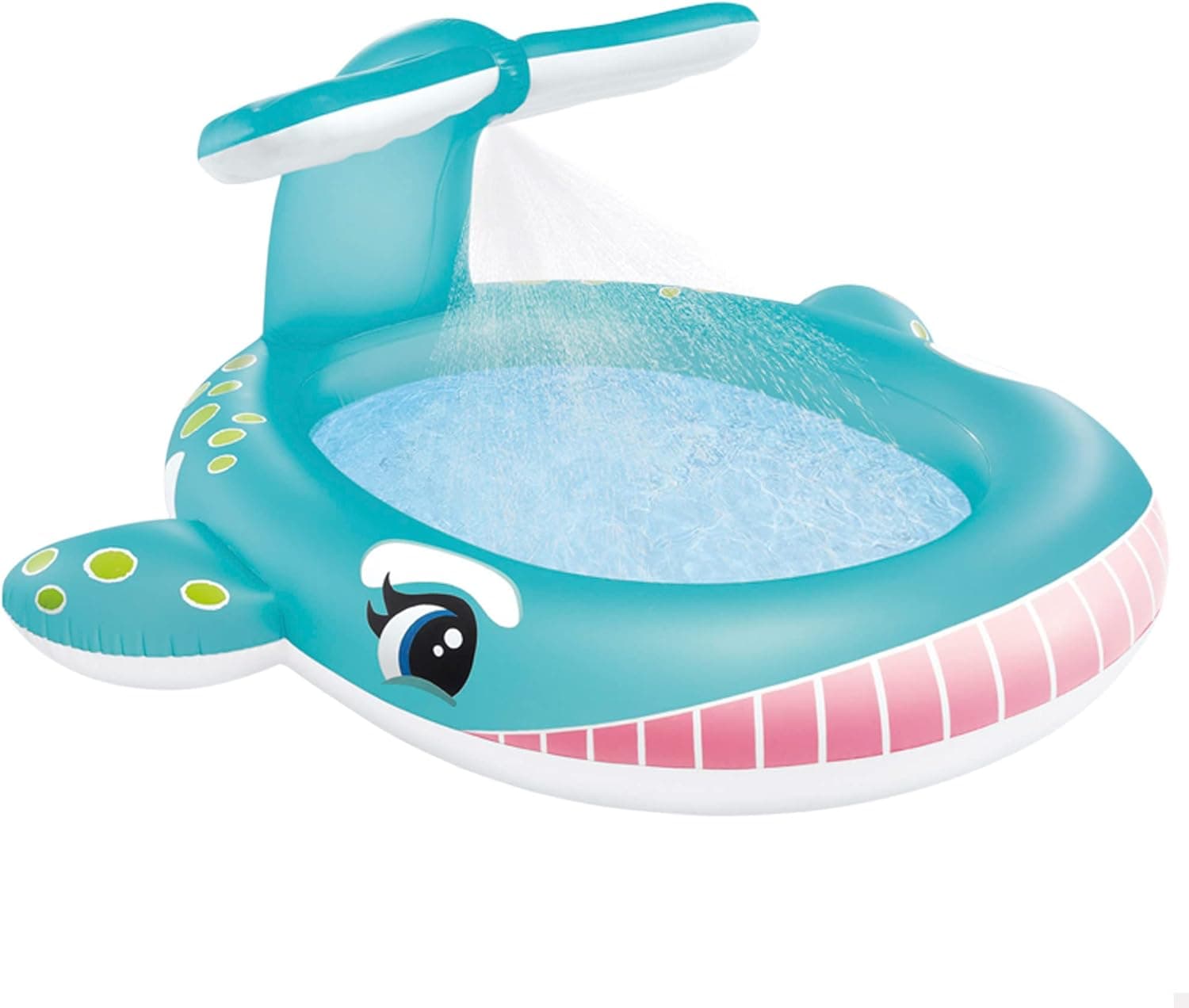 INTEX 57440NP - Piscina insuflável com baleia com aspersor