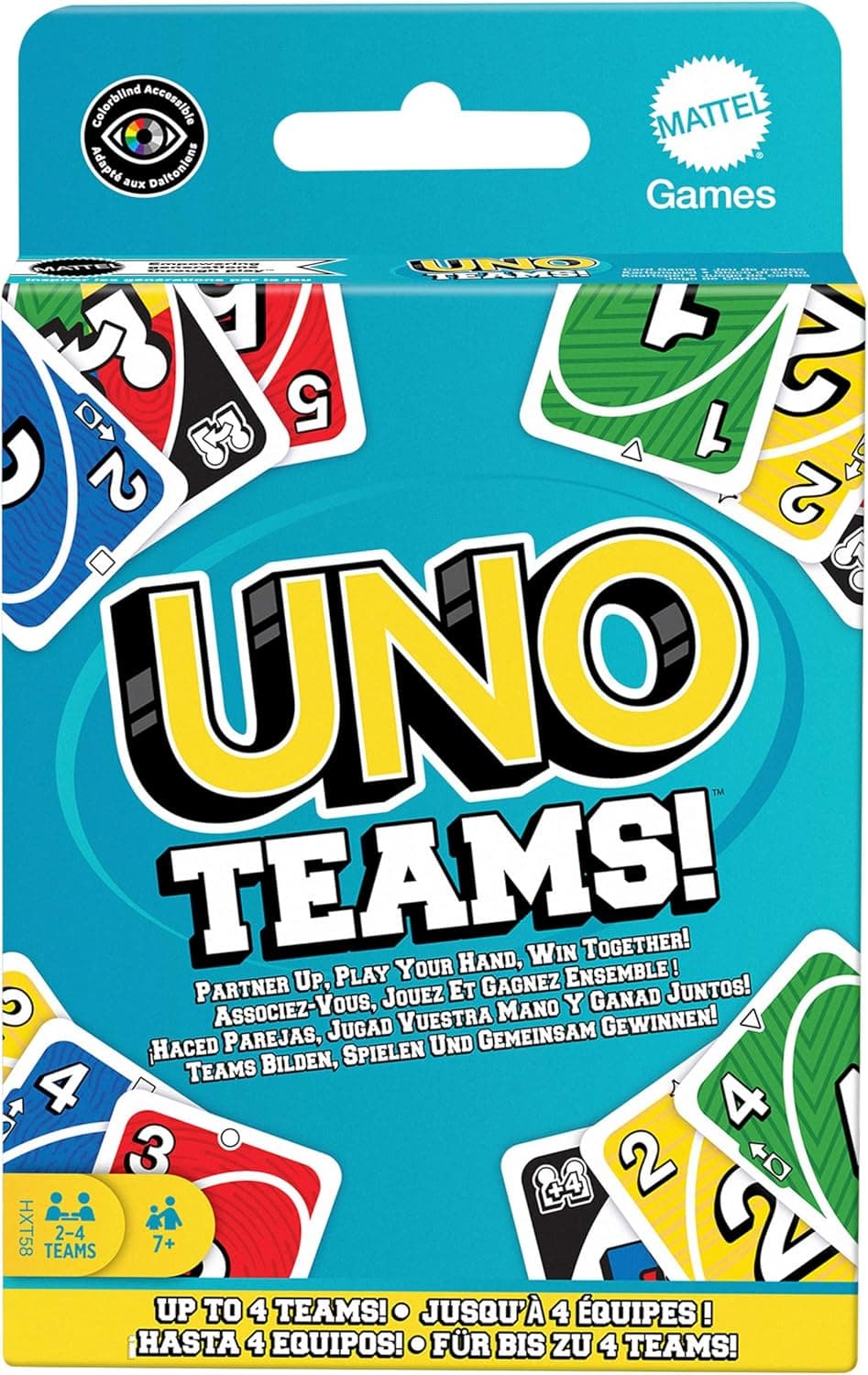 Mattel Games UNO HXT58 | Jogo de cartas clássico para toda a família