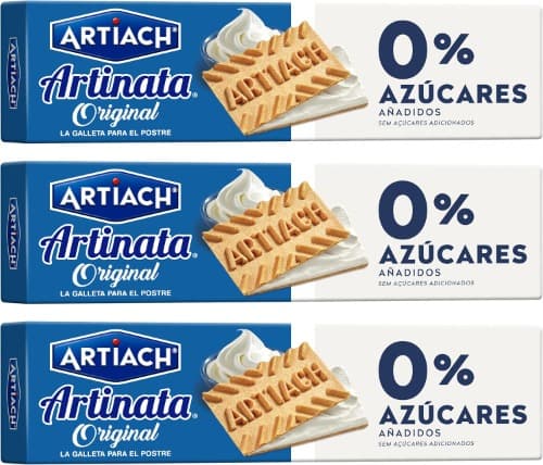 Artiach Bolacha Artinata sem açúcar, 175g x 3