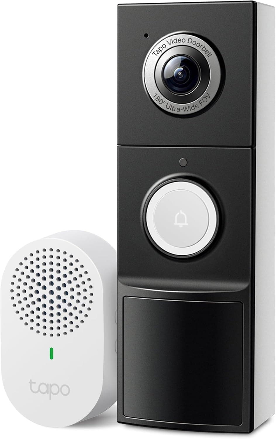 Tapo TP-Link D235 Câmara de segurança Wi-Fi, resolução HD de 2K, gira 360 graus com inclinação, visão noturna colorida, áudio bidirecional, deteção de movimento, resistente à água IP65