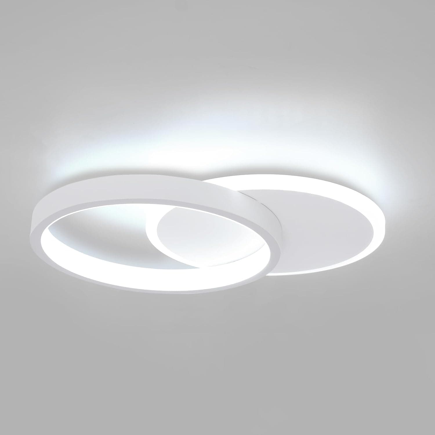 Plafon LED teto 24 W moderno candeeiro de teto LED, redondo luz de teto para corredor casa de banho cozinha sala de estar quarto corredor, 2400 LM branco frio 6000 K