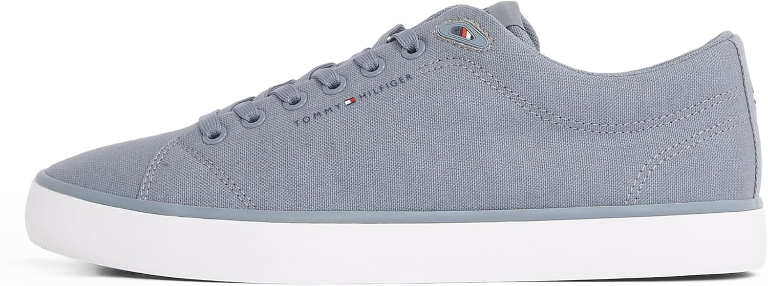 TOMMY HILFIGER TH Hi Vulc Low Core Canvas Fm0fm05396, Parte Superior Baixa Homem