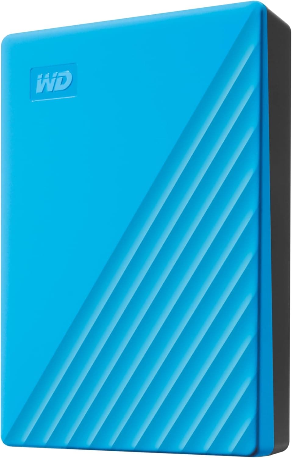 WD 6TB My Passport, HDD portátil, disco rígido externo, USB 3.0, com software para gestão de dispositivos, cópia de segurança e proteção de senhas. Funciona com PC, Xbox e Playstation, azul