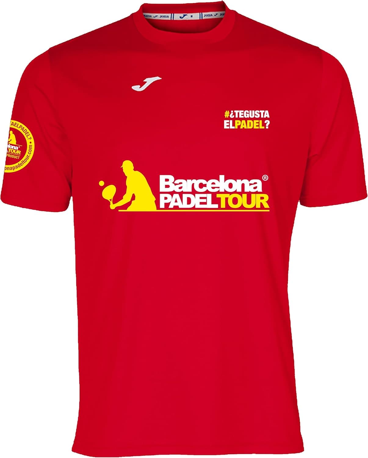 Barcelona Padel Tour - T-shirt desportiva para padel, para homem